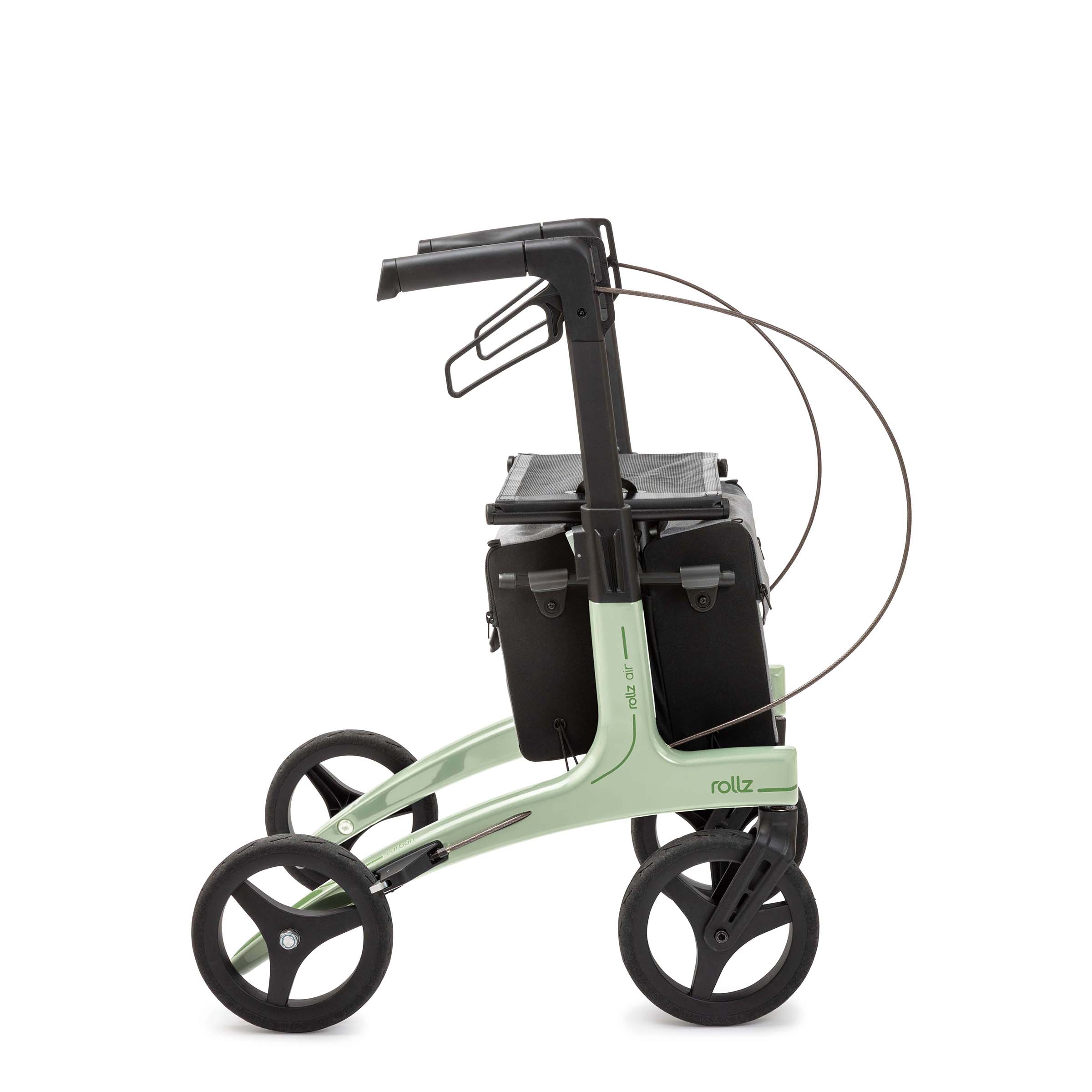 Rollz AIR Deambulatore in Carbonio Ultraleggero e Pieghevole#colore_verde